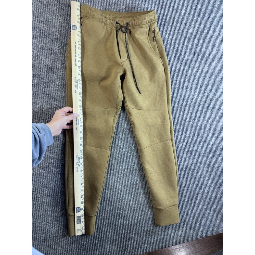 American Eagle Outfitters Men's Brown Jogger‎ Pants XS Drawstring Zip Pocket - Picture 6 of 7